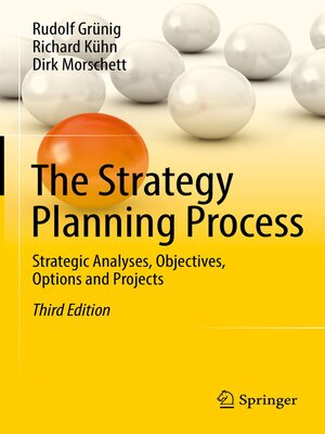 cover image of The Strategy Planning Process